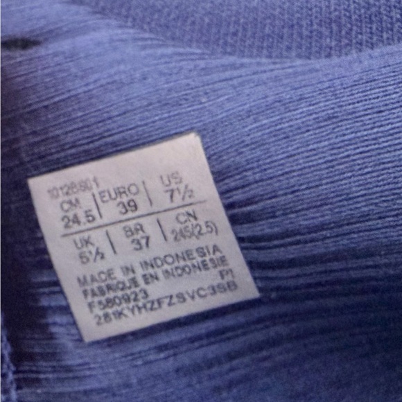 Asics Gel-Nimbus 26 women’s thunder blue-sapphire running walking shoe sz.7 1/2 - Picture 9 of 10